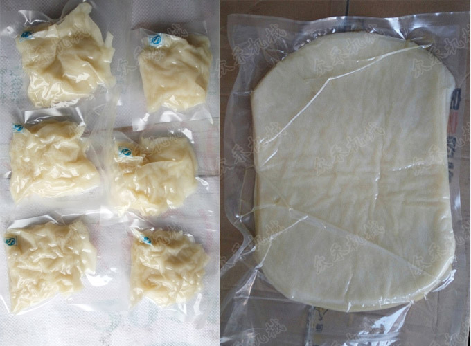 抽真空搟面皮的食用方法