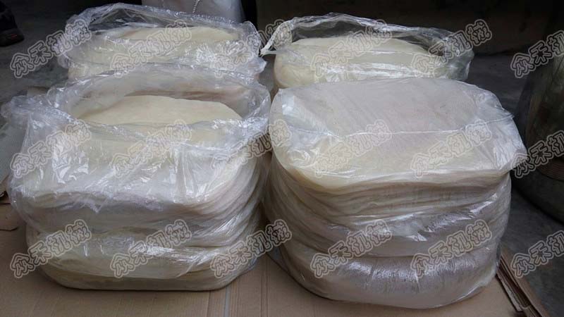 大型搟面皮機自制涼皮搟面皮面筋怎么做好吃